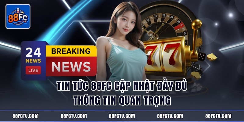 Tin tức 88FC cập nhật đầy đủ thông tin quan trọng