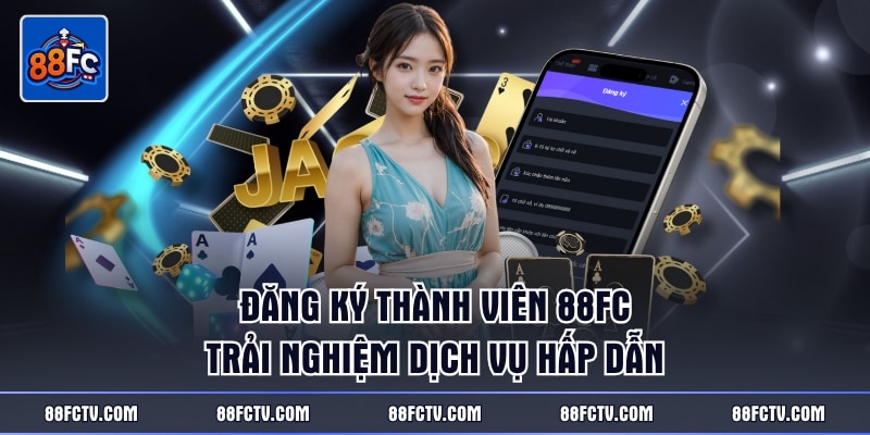 Đăng ký thành viên 88FC trải nghiệm dịch vụ hấp dẫn